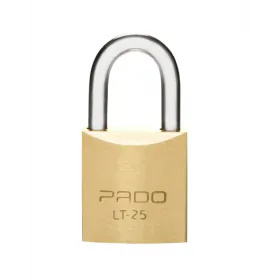 Cadeado Em Latão C/ 02 Chaves 25mm Pado