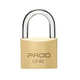 Cadeado Em Latão C/ 02 Chaves 40mm Pado