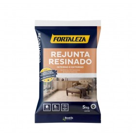 Rejunte Resinado Cerâmico e Porcelanato Branco 5kg Fortaleza