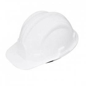 Capacete De Segurança Com Aba Frontal Branco Classe A/B Delta