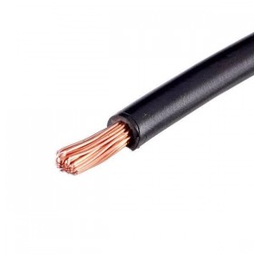 Fio Cabo Flexível 6mm2 750V Preto por Metro Megatron