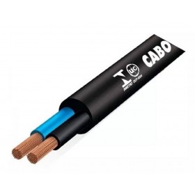 Fio Cabo PP Flexível Redondo 2x4,0mm2 500V por Metro Megatron