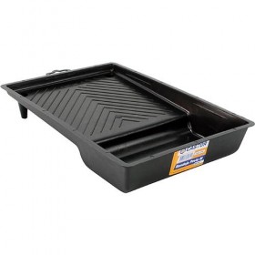 Bandeja Para Pintura Plástico Preto Média 15mm Castor