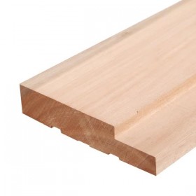 Batente de Madeira Maciça Tauari Natural 215x14x3cm Mademix