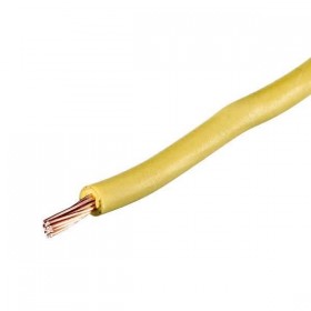 Fio Cabo Flexível 1,5mm2 750V Amarelo por Metro Megatron