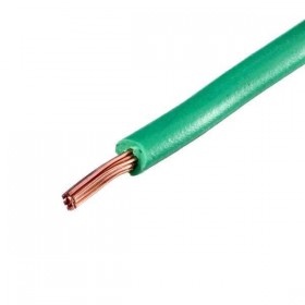 Fio Cabo Flexível 1,5mm2 750V Verde por Metro Megatron