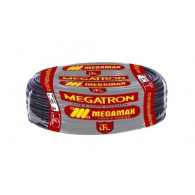 Fio Cabo Flexível 2,5mm2 750V Preto Rolo C/100M Megatron