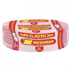 Fio Cabo Flexível 2,5mm2 750V Vermelho Rolo C/100M Megatron