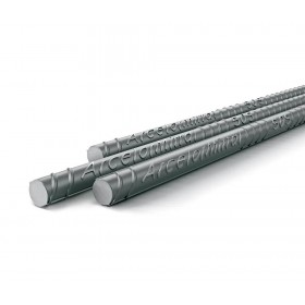Ferro Vergalhão Ca-50 Barra 06mt 1/4X6,3mm