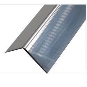 Cantoneira Tipo L Sobrepor p/ Parede Alumínio Polido 3m x 1"(2,54cm)