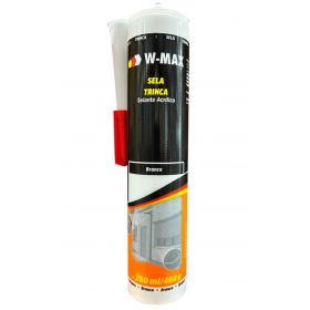 Selante Veda Sela Trinca Acrílico Metal Madeira Calhas Rufo 460g Branco W-Max Wurth
