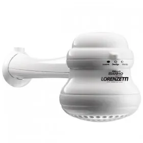 Chuveiro Loren Bello Banho Ultra Branco c/ Braço 5500W 220V Lorenzetti