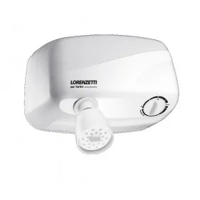 Chuveiro Elétrico Jet Turbo C/Pressurizador Branco 7800W 220V Lorenzetti