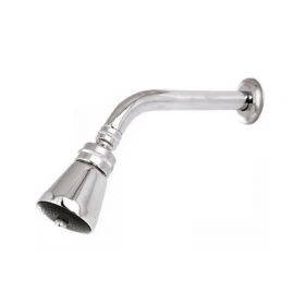 Chuveiro Ducha Articulável Metal Cromado c/ Braço Gás Solar Rieti