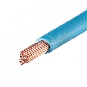 Fio Cabo Flexível 4mm2 750V Azul por Metro Megatron