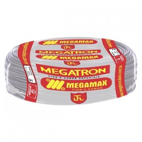 Fio Cabo Flexível 4mm2 750V Preto Rolo C/100M Megatron