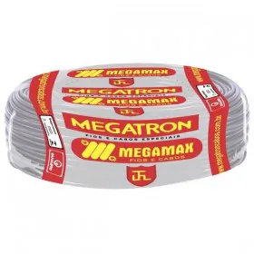 Fio Cabo Flexível 6mm2 750V Preto Rolo C/100M Megatron