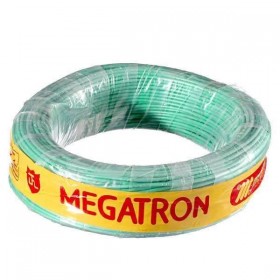 Fio Cabo Flexível 6mm2 750V Verde Rolo C/100M Megatron