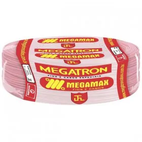 Fio Cabo Flexível 6mm2 750V Vermelho Rolo C/100M Megatron