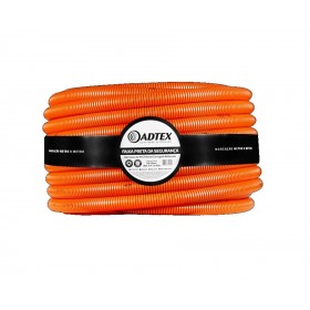 Conduíte Reforçado Flexível Laranja Antichama 25mm x 3/4" 50m Adtex