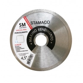 Disco de Corte Diamantado Liso p/ Porcelanato Contínuo SM 110mm Stamaco