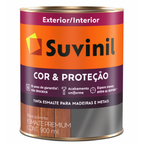 Esmalte Sintético Premium Cor e Proteção Brilhante Branco 0,9L Suvinil