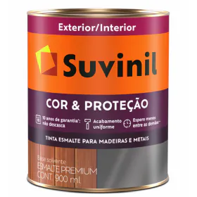 Esmalte Sintético Premium Cor e Proteção Brilhante Branco 0,9L Suvinil
