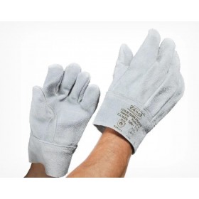 Luva de Raspa Reforçada Cano Curto 7cm Clute Zanel