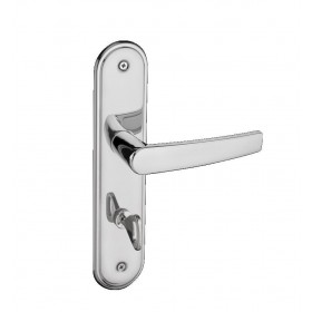 Fechadura P/ Porta Banheiro Cromada 40mm Espelho Concept Pado