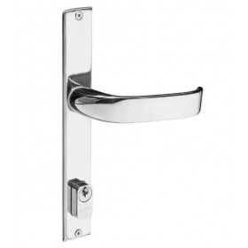 Fechadura Externa Serralheiro Cromada 661 Pado