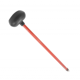 Desentupidor Reforçado Vaso Sanitário Manual c/ Cabo Madeira 60cm Forsan