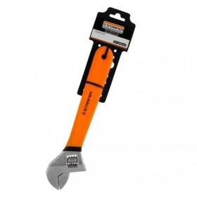 Chave Inglesa Ajustável 10" c/ Cabo Emborrachado Starfer