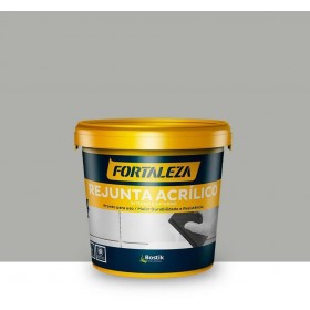 Rejunte Acrílico Premium Cinza 1kg Fortaleza Bostik