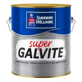 Fundo Preparador Aço Super Galvite 3,6L Branco Sherwin Williams