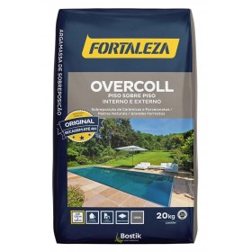 Argamassa Piso sobre Piso 20 em 1 AC2 Cinza 20kg Overcoll Fortaleza