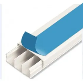 Canaleta Sistema X 40mmx16mm  2m Branca c/ Adesivo Alumbra