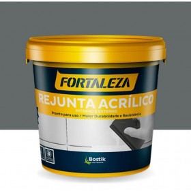 Rejunte Acrílico Premium Platina 1kg Fortaleza Bostik