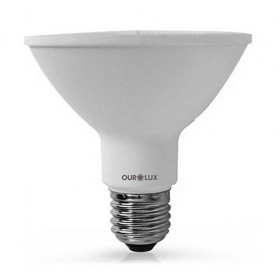 Lâmpada Super LED PAR 38 12W Bivolt IP65 Amarela 3000K Ourolux
