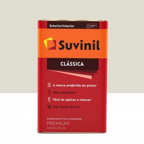 Tinta Látex PVA Clássica Maxx Premium Gelo Fosco 18L Suvinil
