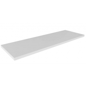 Prateleira Reta Branca c/ Suporte Invisível 20x120cm Criar Zamar