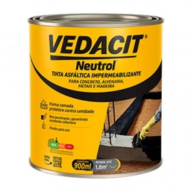 Pintura Asfáltica Impermeabilizante Neutrol 0,9L Vedacit