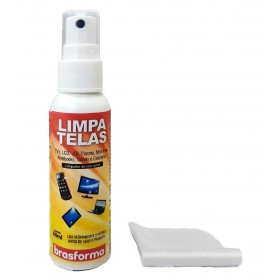 Kit Limpa Telas c/ Flanela 60ml Brasforma