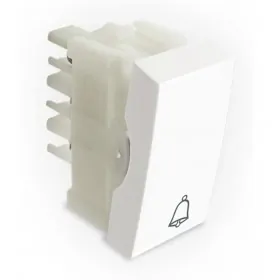 Módulo Pulsador Tipo Campainha Branco 10A 85017 Inova Pro Alumbra