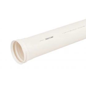 Cano Tubo PVC Série Normal p/ Esgoto DN100 4" x 100mm c/ 1m Amanco