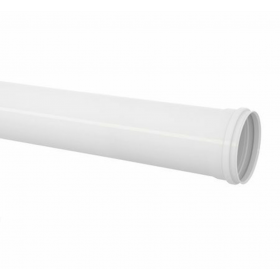 Cano Tubo PVC Série Normal p/ Esgoto DN75 3" x 75mm c/ 1m Amanco