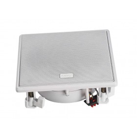 Caixa de Som Acústica Quadrada Embutir Teto Branca 100W 6" AMCP