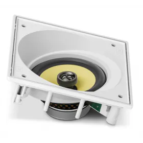 Caixa Som Acústica Angulada Embutir Quadrada Branca 120W CI6SA JBL
