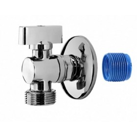 Torneira Esfera Parede Máquina Lavar Roupa / Louça Cromada Blukit