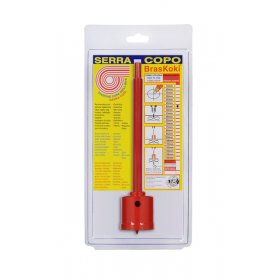 Serra Copo Widea Diamantada 45mm c/ Haste Braskoki