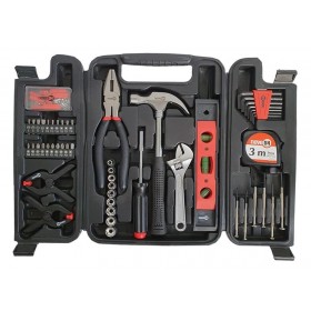 Jogo Kit Maleta de Ferramentas Completa p/ Uso Geral com 131 Peças NOVE54 Vonder